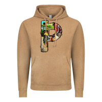Vintage Camel farm life alphabet lowercase letters p Vintage Hoodie - BundleAndBundleShop