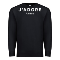 Black j adore paris Premium Sweatshirt - baoMotion