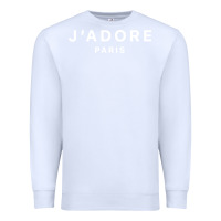 White j adore paris Premium Sweatshirt - baoMotion