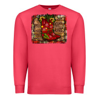 Cardinal cowboy boots christmas Premium Sweatshirt - JahusDesignShop