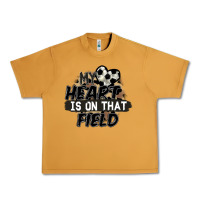 Peanut Butter my heart is on that field soccer Urban Heavy Tee - FaDigitalArtStudio