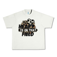 Pistachio my heart is on that field soccer Urban Heavy Tee - FaDigitalArtStudio