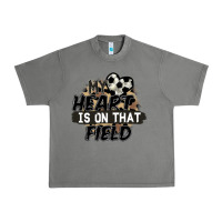 Tornado my heart is on that field soccer Urban Heavy Tee - FaDigitalArtStudio