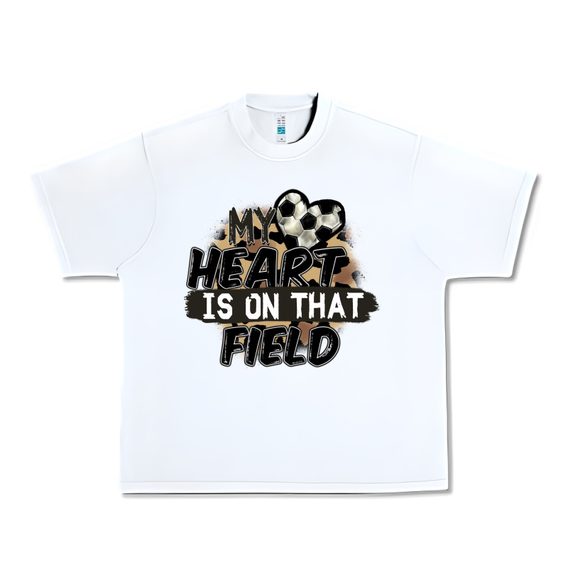 My Heart Is On That Field Soccer Urban Heavy Tee by FaDigitalArtStudio | Teevron
