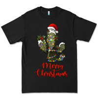 Black merry christmas cactus Premium Tee - RanaPortraitStore