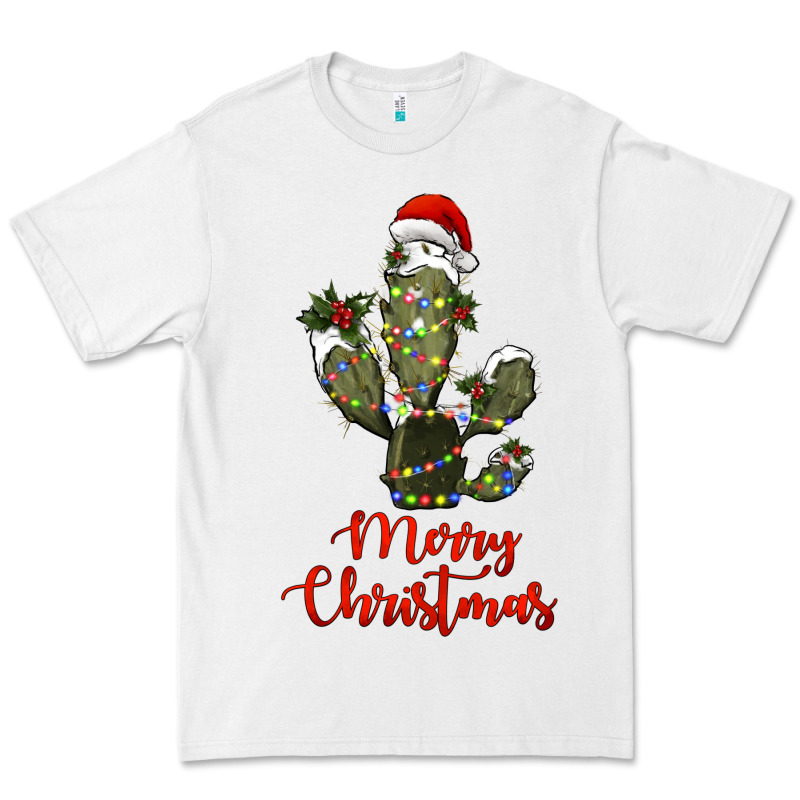 Merry Christmas Cactus Premium Tee by RanaPortraitStore | Teevron