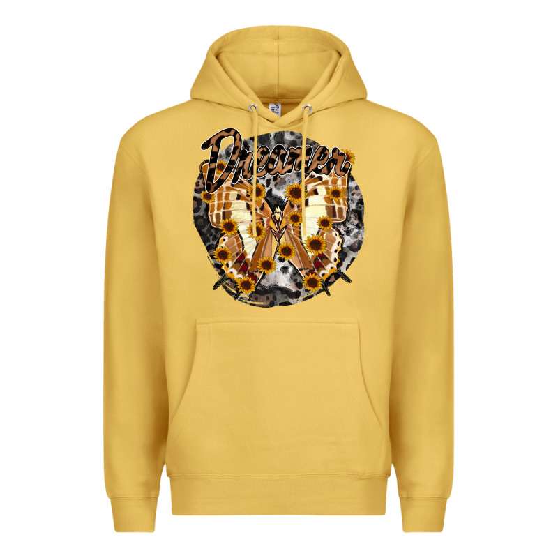 Dreamer Butterfly Premium Hoodie by RacoonDesign | Teevron