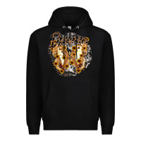 Black dreamer butterfly Premium Hoodie - RacoonDesign