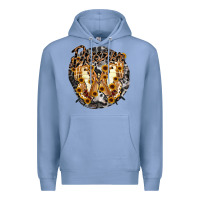 Colony Blue dreamer butterfly Premium Hoodie - RacoonDesign