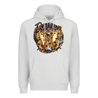 Dove Grey dreamer butterfly Premium Hoodie - RacoonDesign