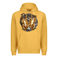 Mustard dreamer butterfly Premium Hoodie - RacoonDesign