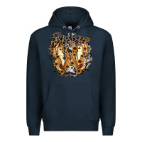 Navy dreamer butterfly Premium Hoodie - RacoonDesign