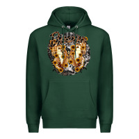 Sports Green dreamer butterfly Premium Hoodie - RacoonDesign