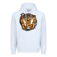 White dreamer butterfly Premium Hoodie - RacoonDesign