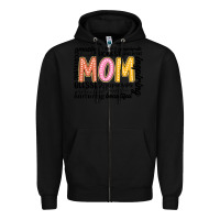 Black mom Zipper Hoodie - JahusDesignShop
