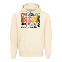 Sandshell mom Zipper Hoodie - JahusDesignShop