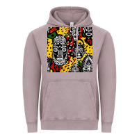 Vintage Zinc african masks colorful seamless pattern Vintage Hoodie - BundleAndBundleShop