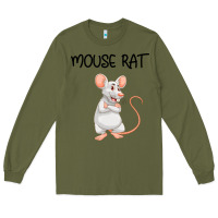 Army Green Mouse Rat Long Sleeve Tee - Bettercallsaul