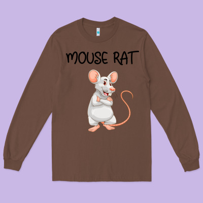Mouse Rat Long Sleeve Tee Designed By Bettercallsaul