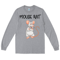 Heather Grey Mouse Rat Long Sleeve Tee - Bettercallsaul