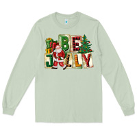 Matcha be jolly santa christmas Long Sleeve Tee - FaDigitalArtStudio