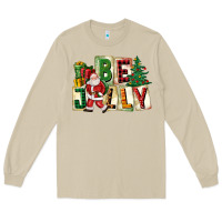 Mushroom be jolly santa christmas Long Sleeve Tee - FaDigitalArtStudio