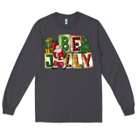 Smoke be jolly santa christmas Long Sleeve Tee - FaDigitalArtStudio