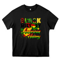 Black black history is american history Heavy Core Tee - CowGirlArtShop