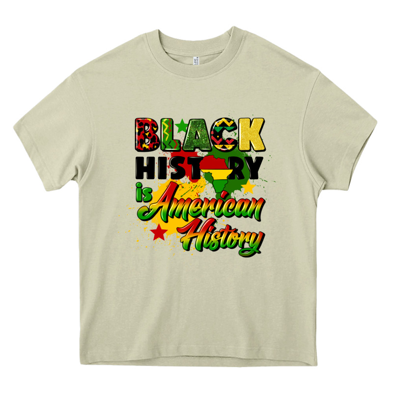 Black History Is American History Heavy Core Tee by CowGirlArtShop | Teevron