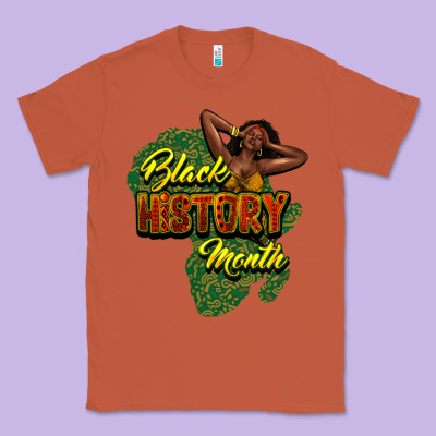 Black History Month Classic Tee Designed By Howdyjamesfarm
