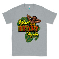 Heather Grey Black History Month Classic Tee - HowdyJamesFarm