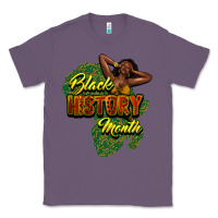 Lavender Black History Month Classic Tee - HowdyJamesFarm