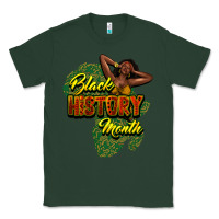 Sports Green Black History Month Classic Tee - HowdyJamesFarm