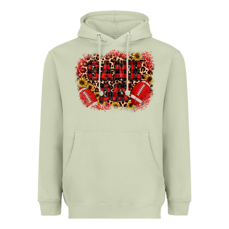Game Day Football Heavyweight Hoodie by JahusDesignShop | Teevron