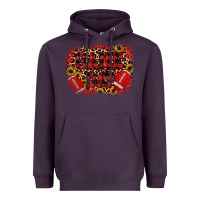 Plum game day football Heavyweight Hoodie - JahusDesignShop