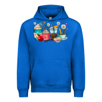 Cobalt teacher coffee cups Urban Hoodie - RanaPortraitStore