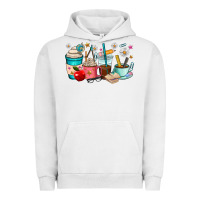 Pigment Lunar Rock teacher coffee cups Urban Hoodie - RanaPortraitStore