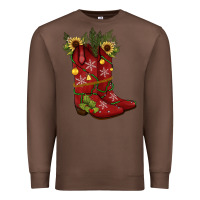 Chestnut Christmas boots Premium Sweatshirt - JahusDesignShop