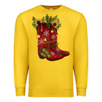 Lemon Christmas boots Premium Sweatshirt - JahusDesignShop