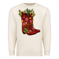 Sandshell Christmas boots Premium Sweatshirt - JahusDesignShop