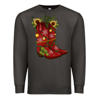Smoke Christmas boots Premium Sweatshirt - JahusDesignShop
