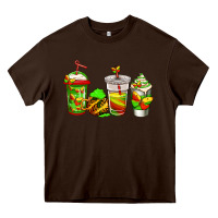 Chocolate Brown juneteenth coffee Heavy Core Tee - Jasminsmagicworld