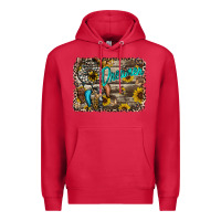 Cardinal dreamer Premium Hoodie - RacoonDesign