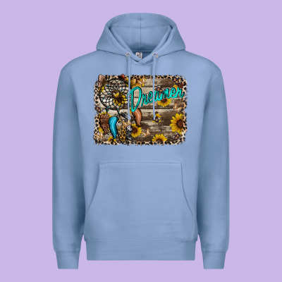 Dreamer Premium Hoodie Designed By Racoondesign