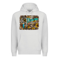 Dove Grey dreamer Premium Hoodie - RacoonDesign
