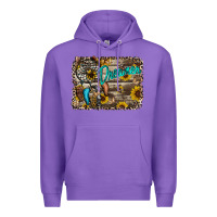 Purple dreamer Premium Hoodie - RacoonDesign