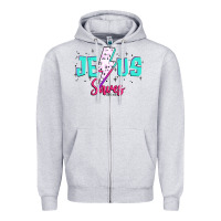 Jesus Saves Zipper Hoodie | Teevron