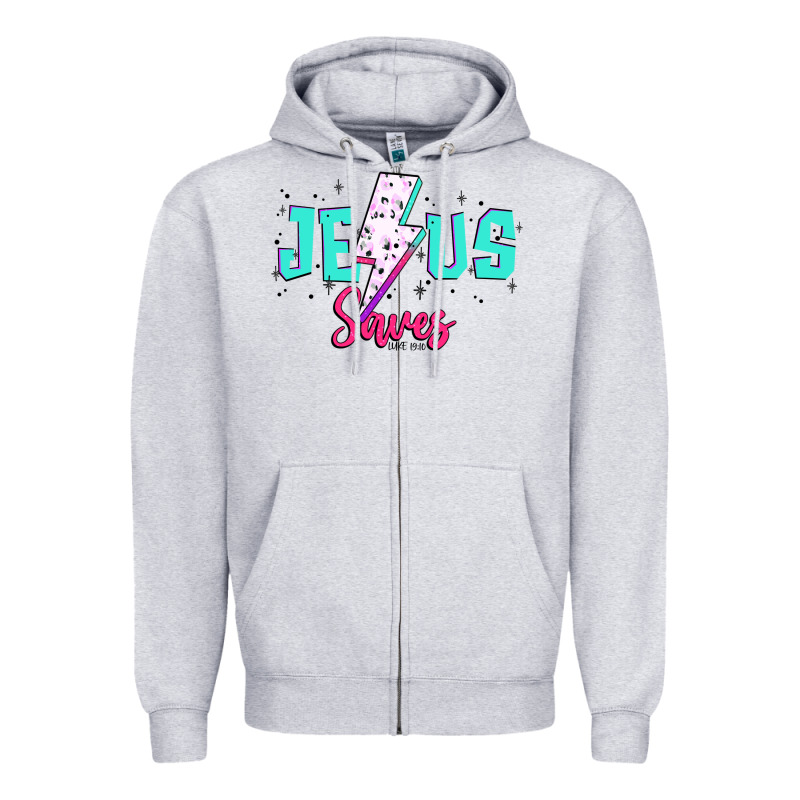 Jesus Saves Zipper Hoodie by JahusDesignShop | Teevron