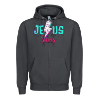 Smoke jesus saves Zipper Hoodie - JahusDesignShop