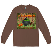 Chestnut halloween tumbler Long Sleeve Tee - BundleAndBundleShop